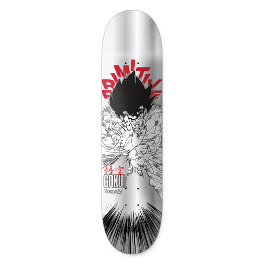Primitive x Dragon Ball Z Goku Energy Silver Deck 8.5"