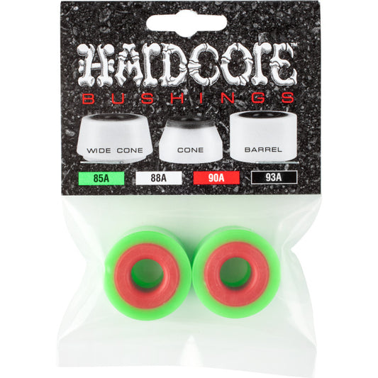 Hardcore Bushings Barrel Bushing 85A Set of 2 Green/Red