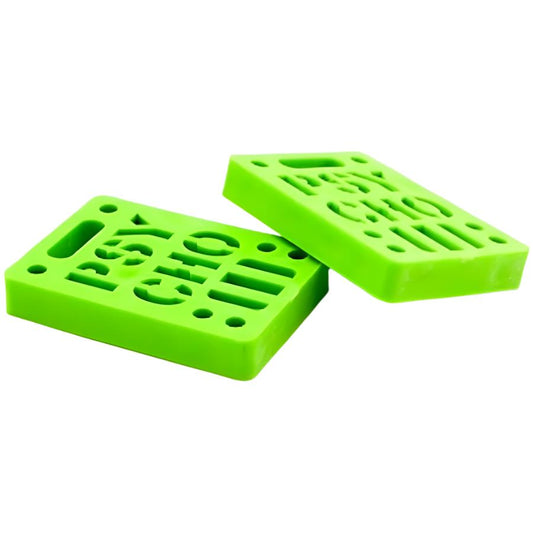 Psycho Soft 1/2” Risers (Set of 2) - Green