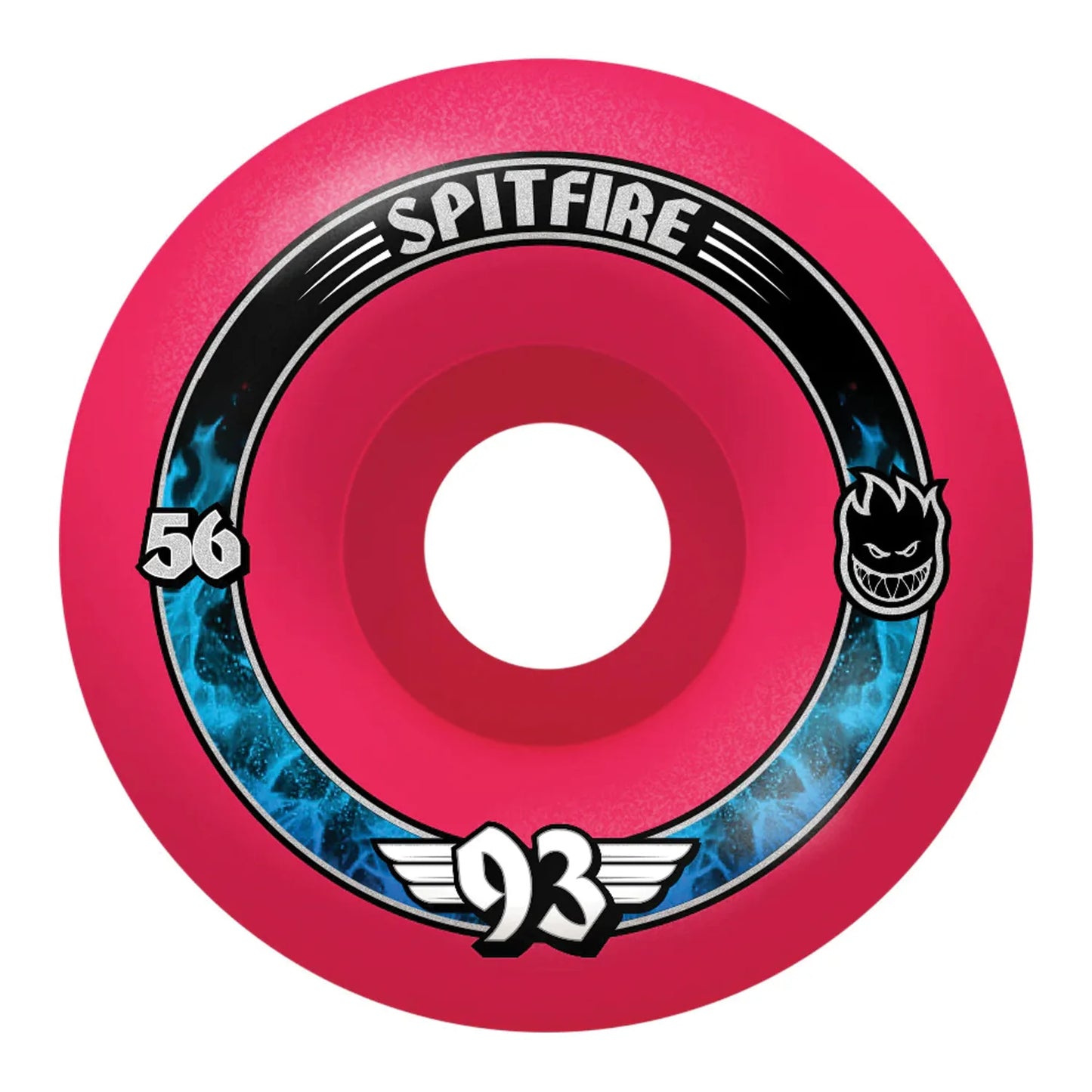 Spitfire 56MM 93a Radial Soft Sliders Wheels PINK
