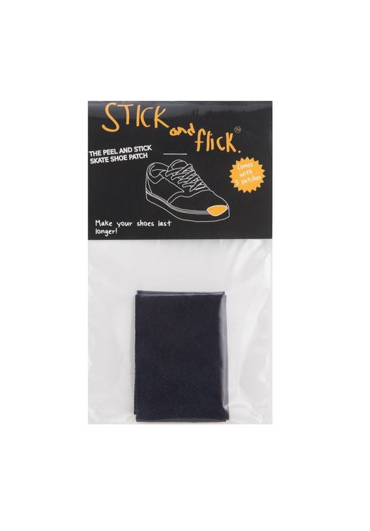 Stick and Flick Suede Peel and Stick Shoe Patch