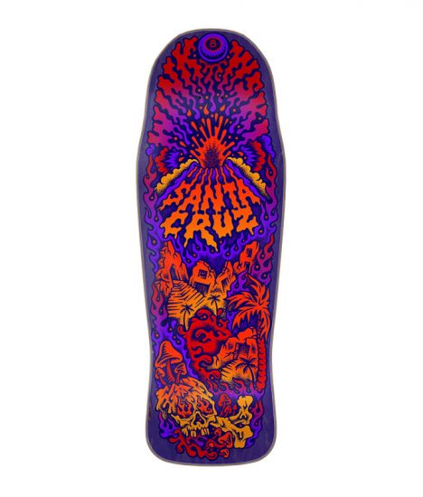 Santa Cruz Winkowski Volcano Shaped Deck 10.34" x 30.54"